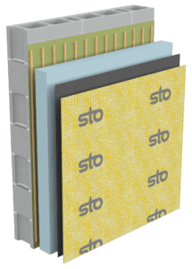 StoEnergy Guard™ - Masonry Veneer on CMU