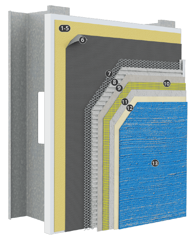 StoPowerwall<sup>®</sup> with Sto Crack Defense option