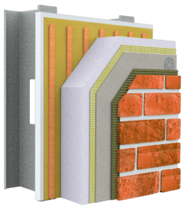 StoTherm® ci MVES Brick Veneer