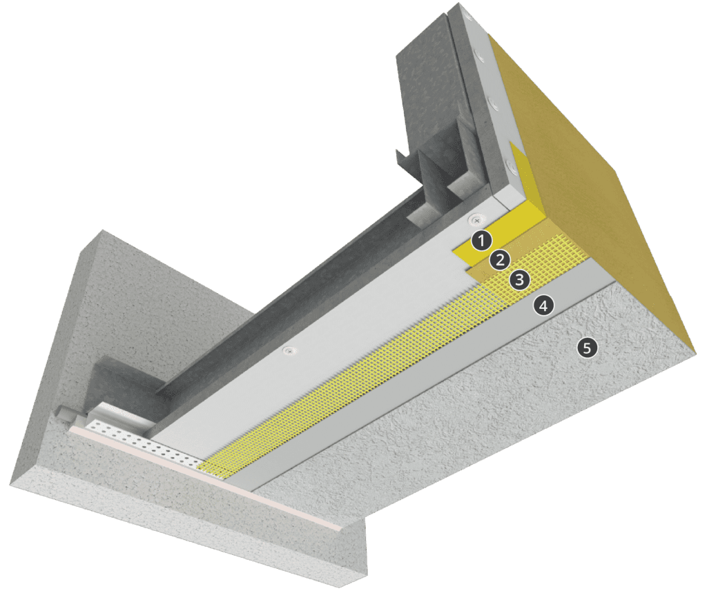 StoQuik Finish System for Soffits and Ceilings​